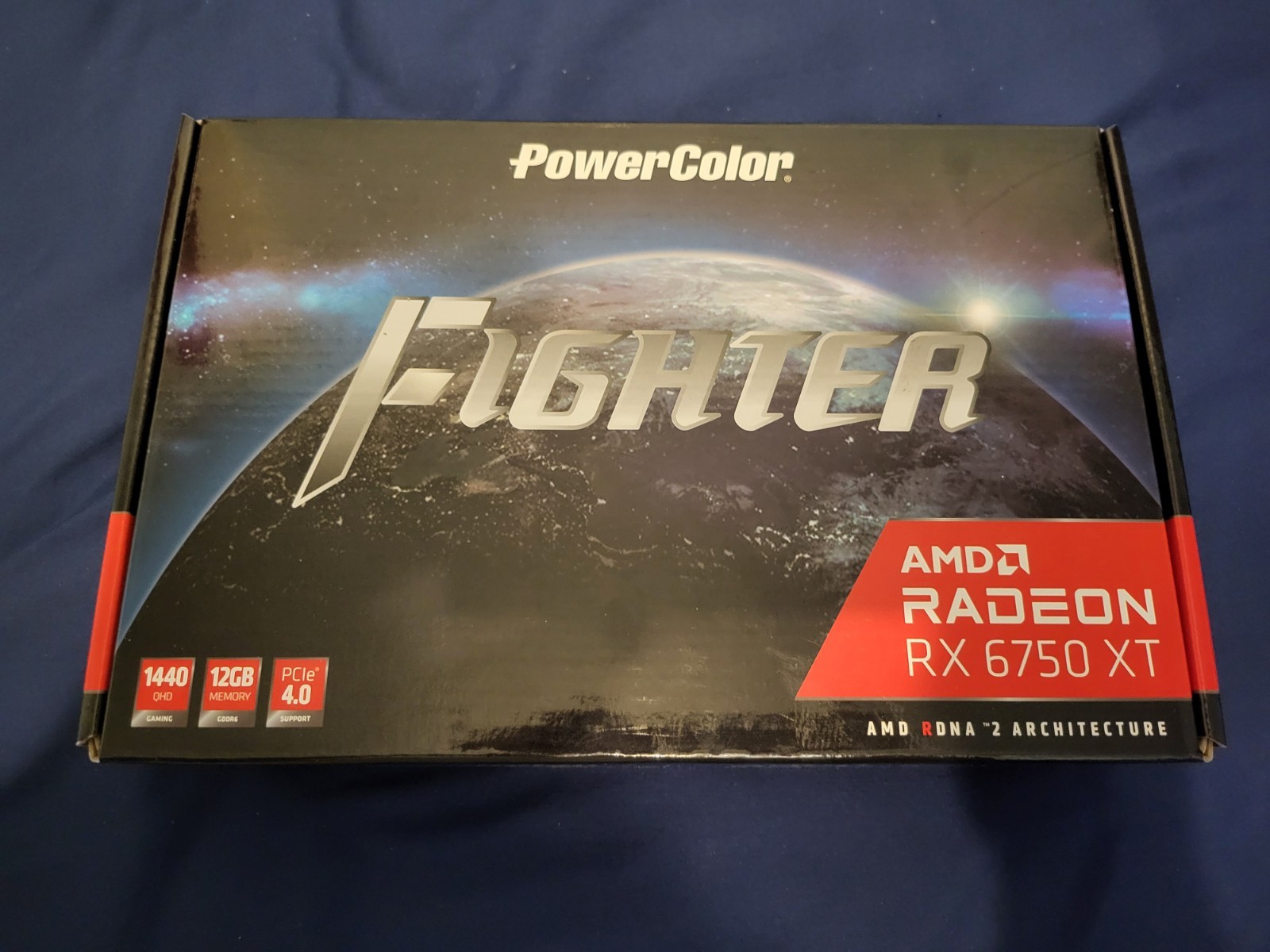 PowerColor Fighter AMD Radeon RX 6750 XT 12GB GDDR6 Graphics Card