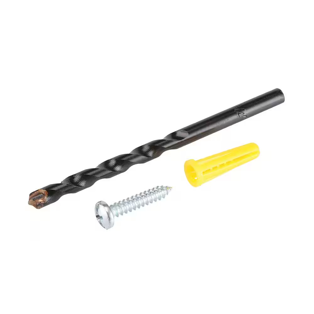 Conical Anchor Kit (100 #10-#12 Anchors, 100 #10 Screws and 1/4 In. X 4 In. Maso