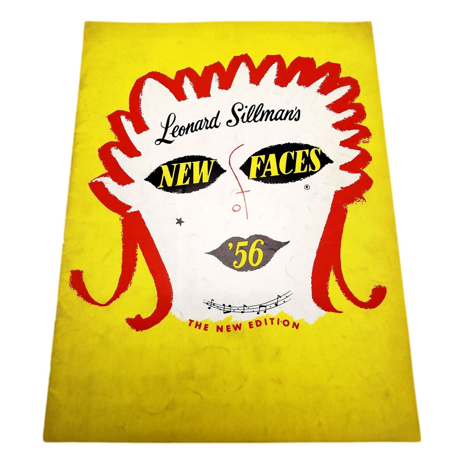 Stillmans New Faces Souvenir Program Paul Lynde Maggie Smith Vintage NY 1956