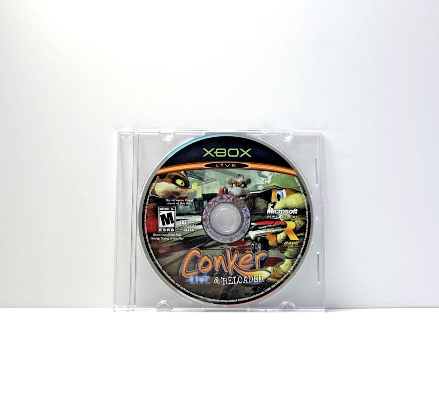 Conker: Live & Reloaded Microsoft Original Xbox Disc Only Refurbished & Tested
