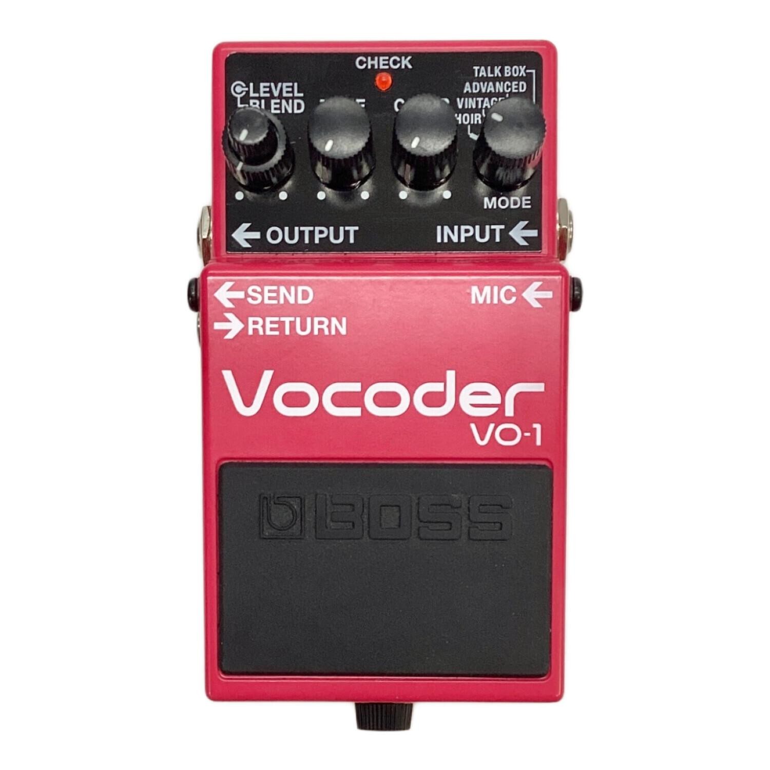 BOSS VO-1 Vocoder Pedal Excellent JAPAN