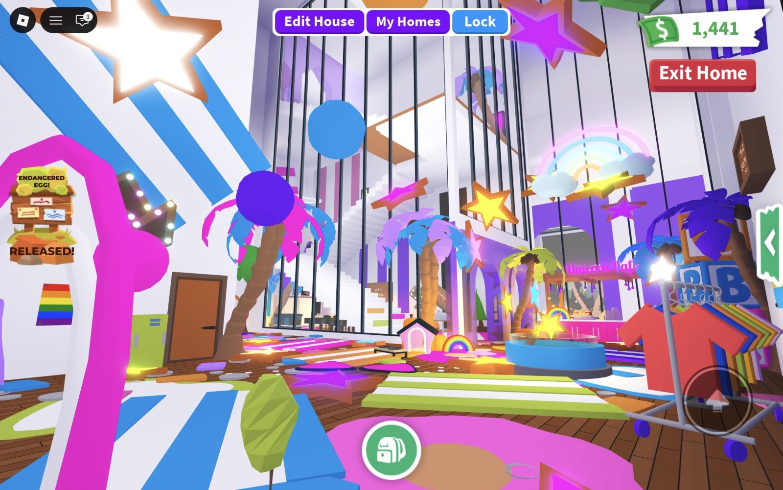 Adopt Me! - Preppy Home With Glitch Builds / Castles! 