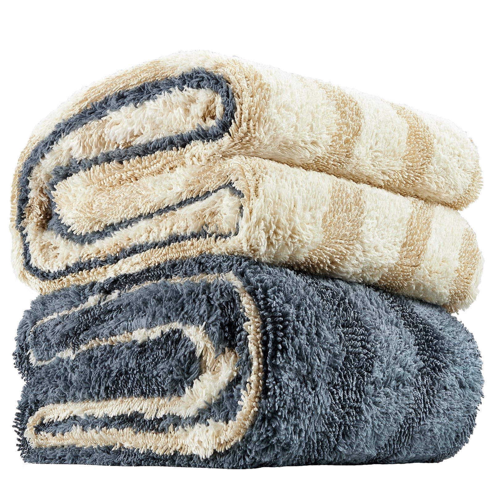 Fantasticlean Large Car Drying Towel- 26‘’ by 20'', 2 Pack-Premium M