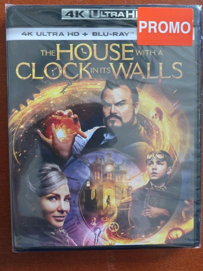 The House with a Clock in its Walls (4K, Ultra HD +Bluray + Digital) Jack Black