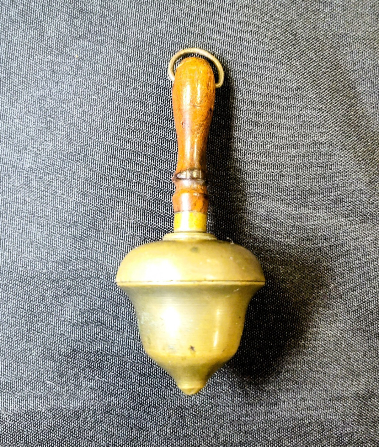 Antique 1800's Victorian German Baby Rattle Acorn Design