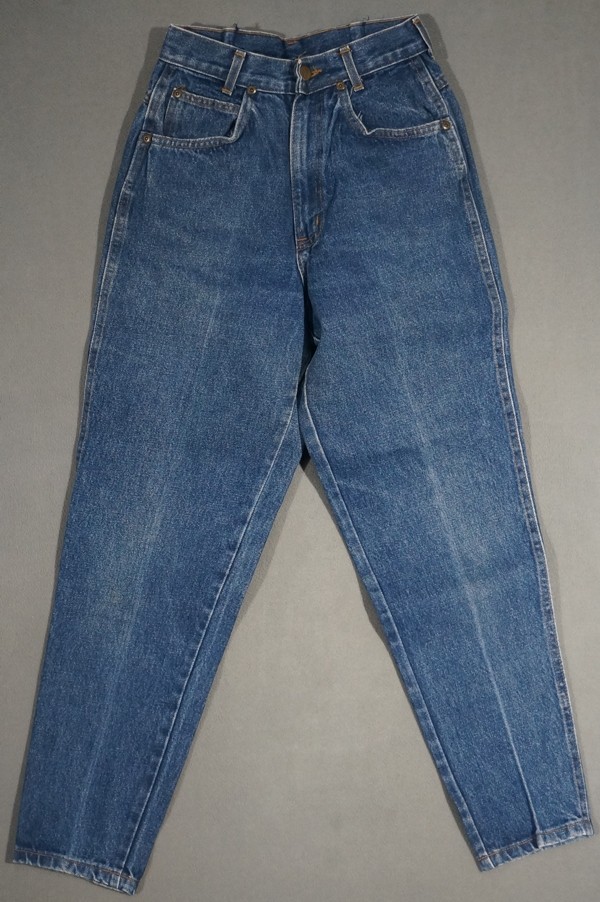 WI07413 VINTAGE 1980s **CHIC** MADE IN U.S.A. SKINNY FIT WOMENS JEANS sz6 PETITE