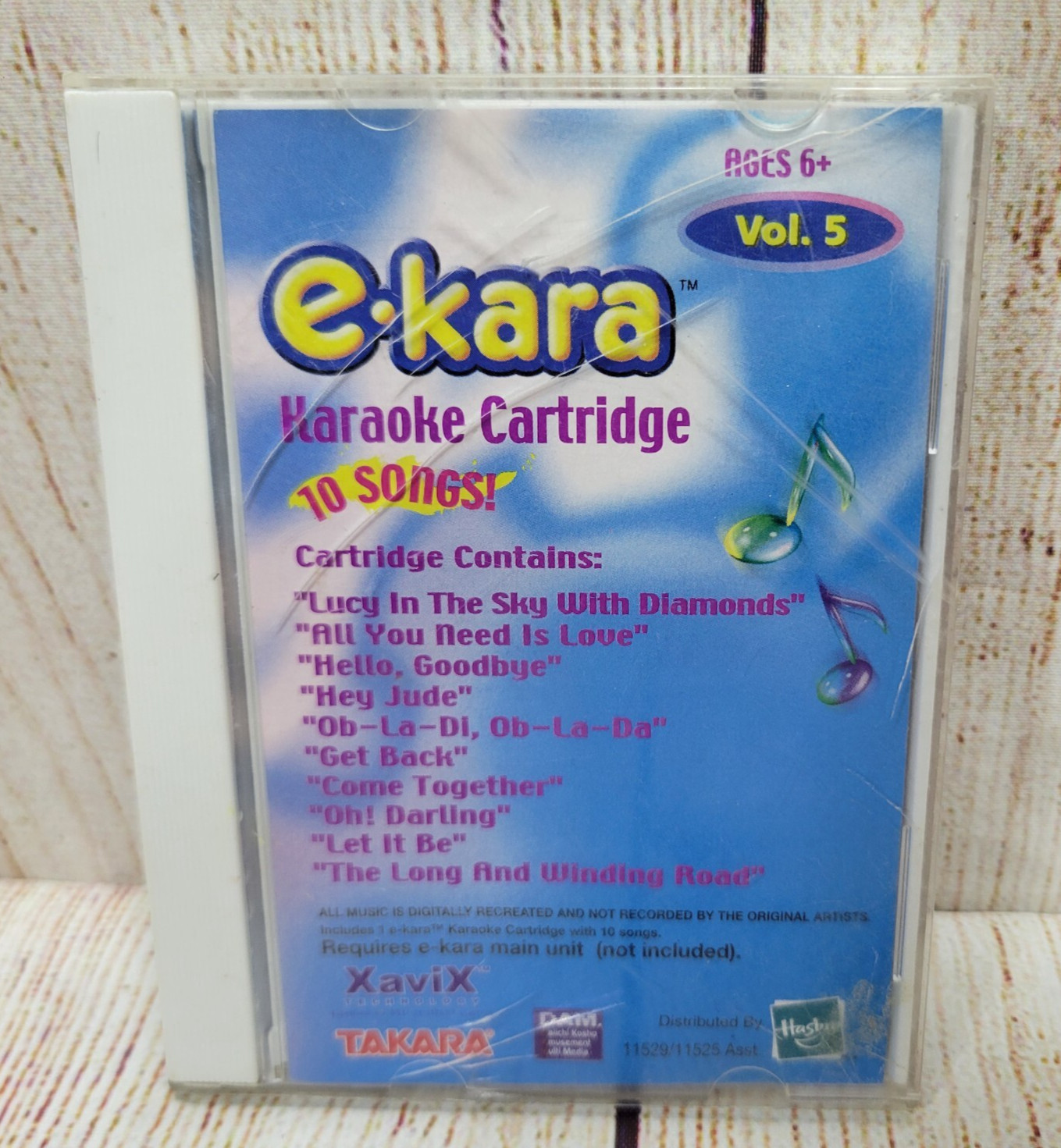 E-kara Karaoke Cartridges Vol. 5: The Beatles (10 Songs)