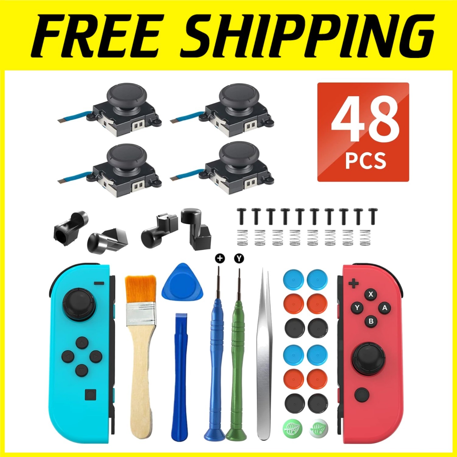 Enhanced Joystick Repair Kit for Switch OLED Controllers