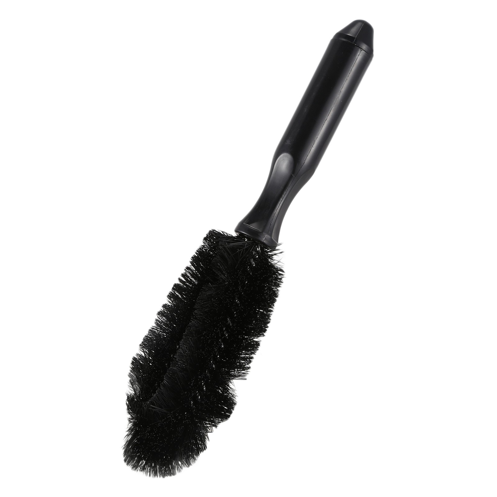 2X Black Truck Car Auto Wheel Tire Rim Brush Wash Cleaning Tool 10.6 Inch9945