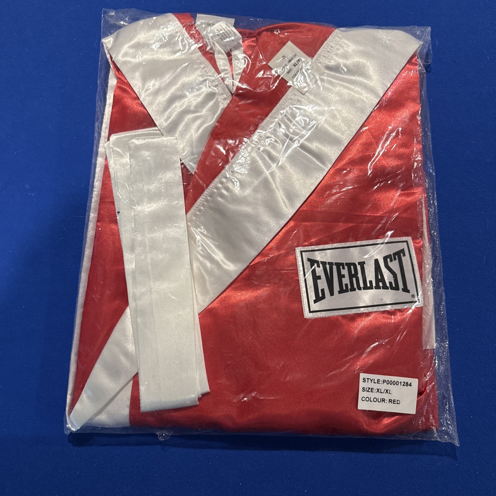 Supreme Everlast Satin Hooded Boxing Robe RED SIZE xL Rare FW17