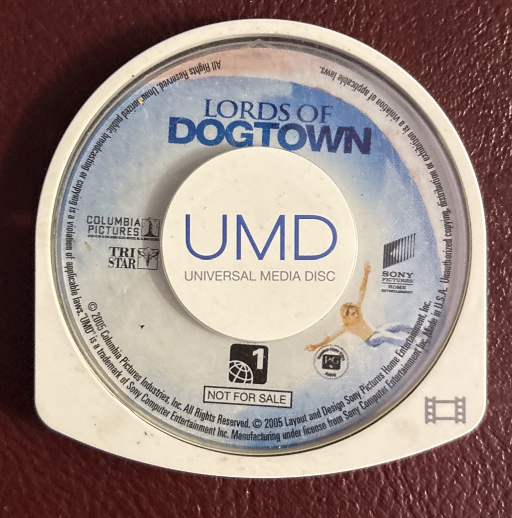 Lords of Dogtown (UMD, 2005) Tested Works Great
