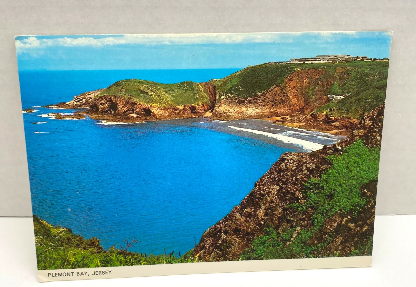 Plemont Bay Jersey C.I. UK Vintage Souvenir Postcard Unposted