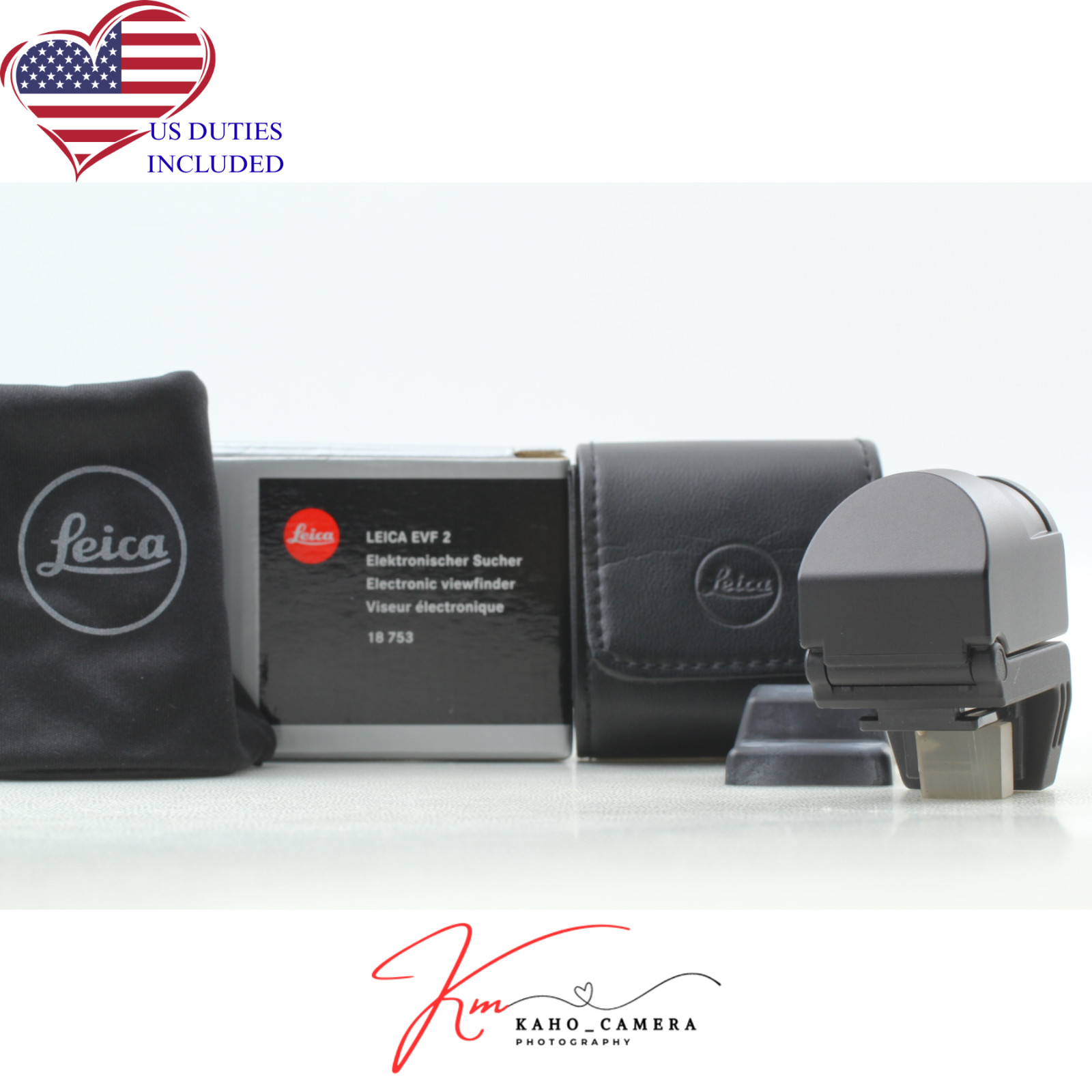 [Top MINT in Box] Leica EVF2 EVF 2 Electronic View Finder 18753 M For X2 Japan