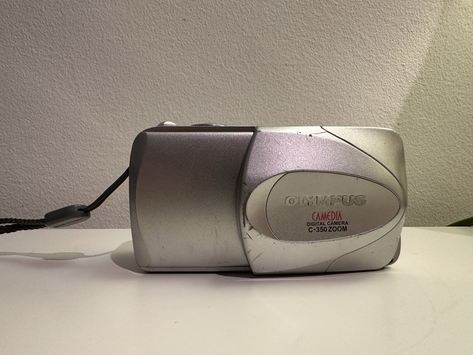 Olympus Camedia C-350 Zoom 3.2MP Digital Camera Silver with Box