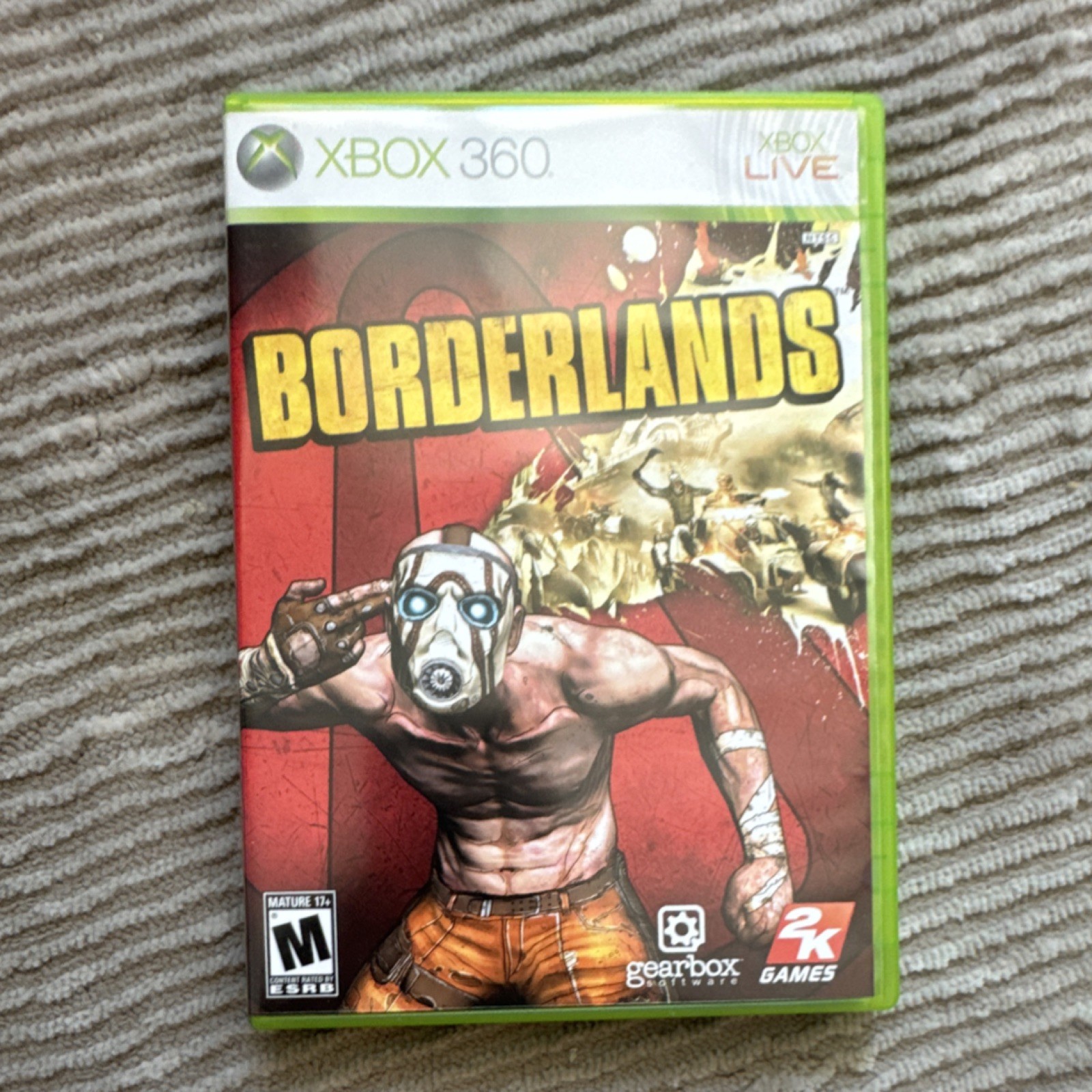 2K Games Borderlands Xbox 360 Multiplayer Manual Action Shooter 2009