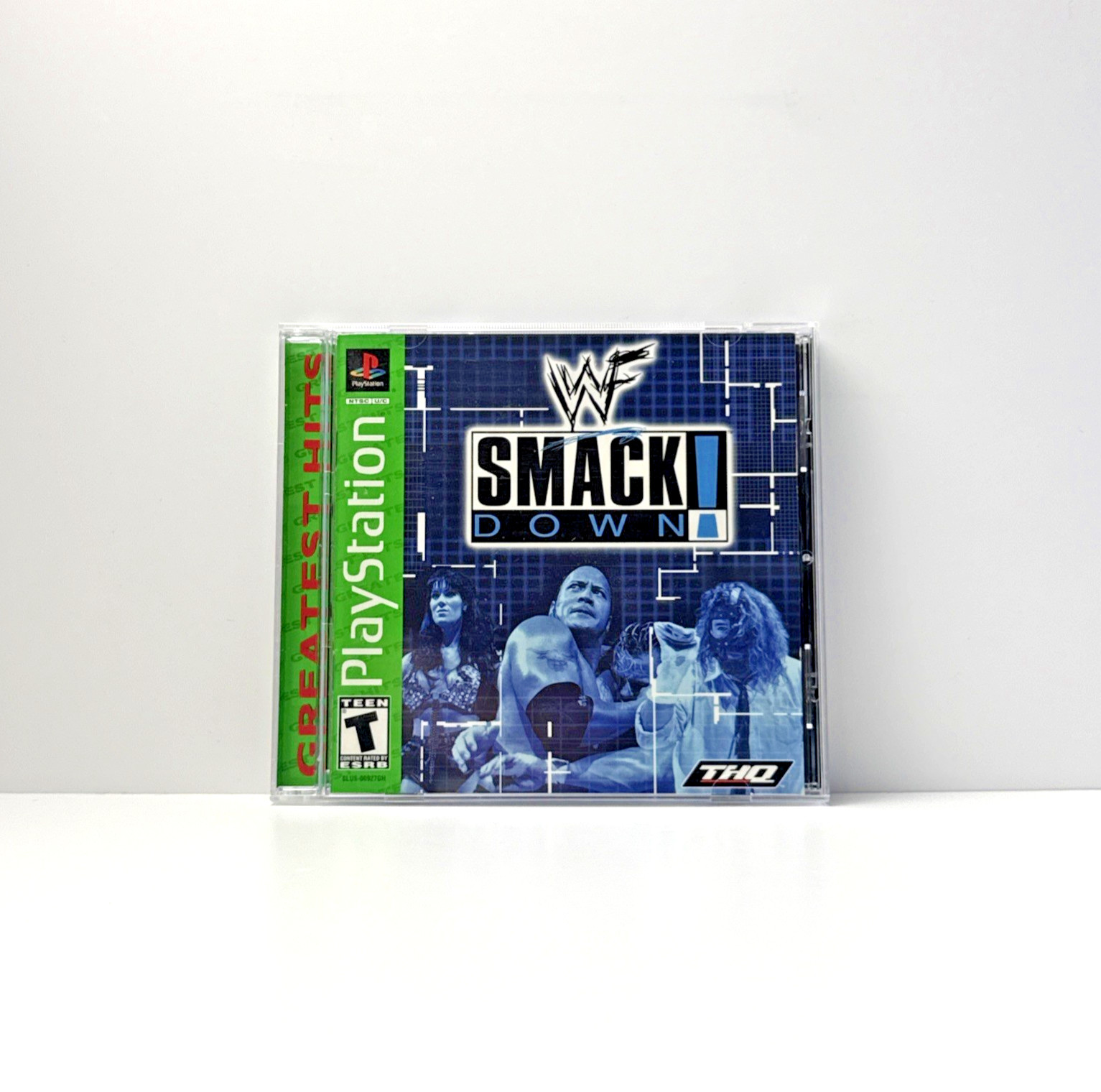 WWF Smackdown! Sony PlayStation 1 PS1 CIB Refurbished & Tested Free Shipping