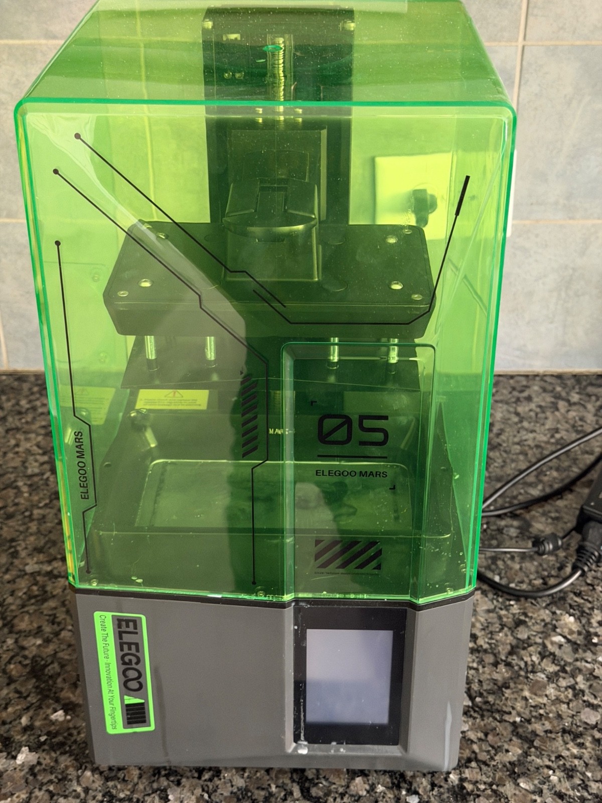 Elegoo Mars 5 3d resin printer full setup
