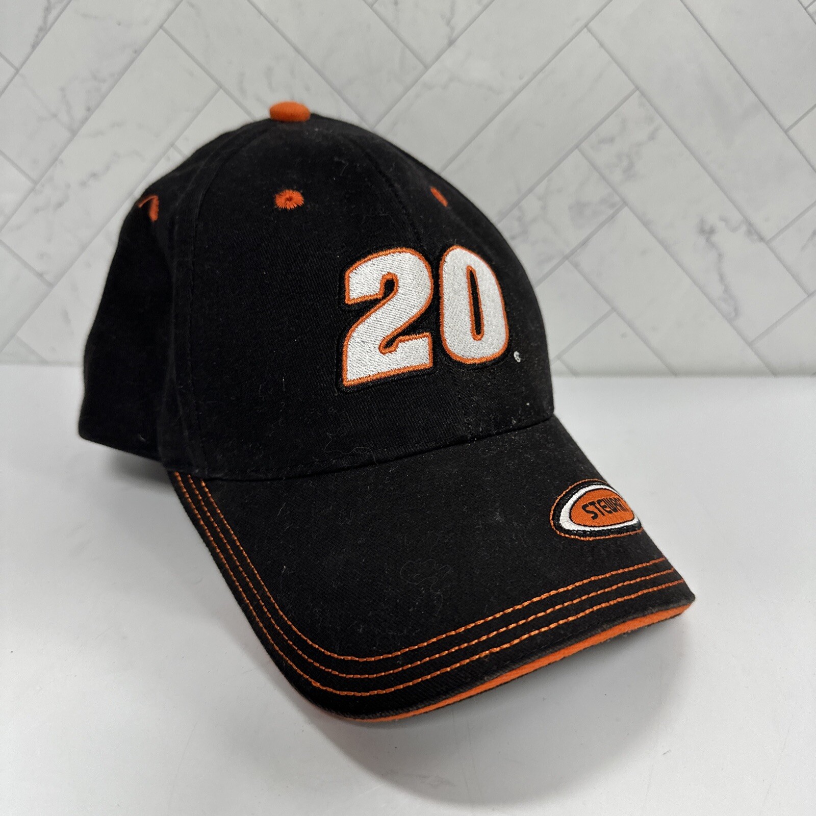 Tony Stewart Winners Circle Hat Cap Nascar #20 Embroidered Y2K Racing Vintage