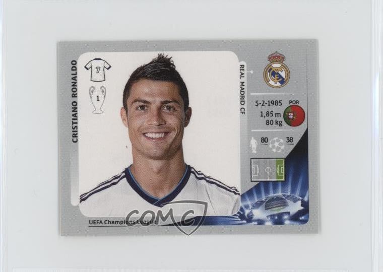 2012-13 Panini UEFA Champions League Album Stickers Cristiano Ronaldo #242 07jf