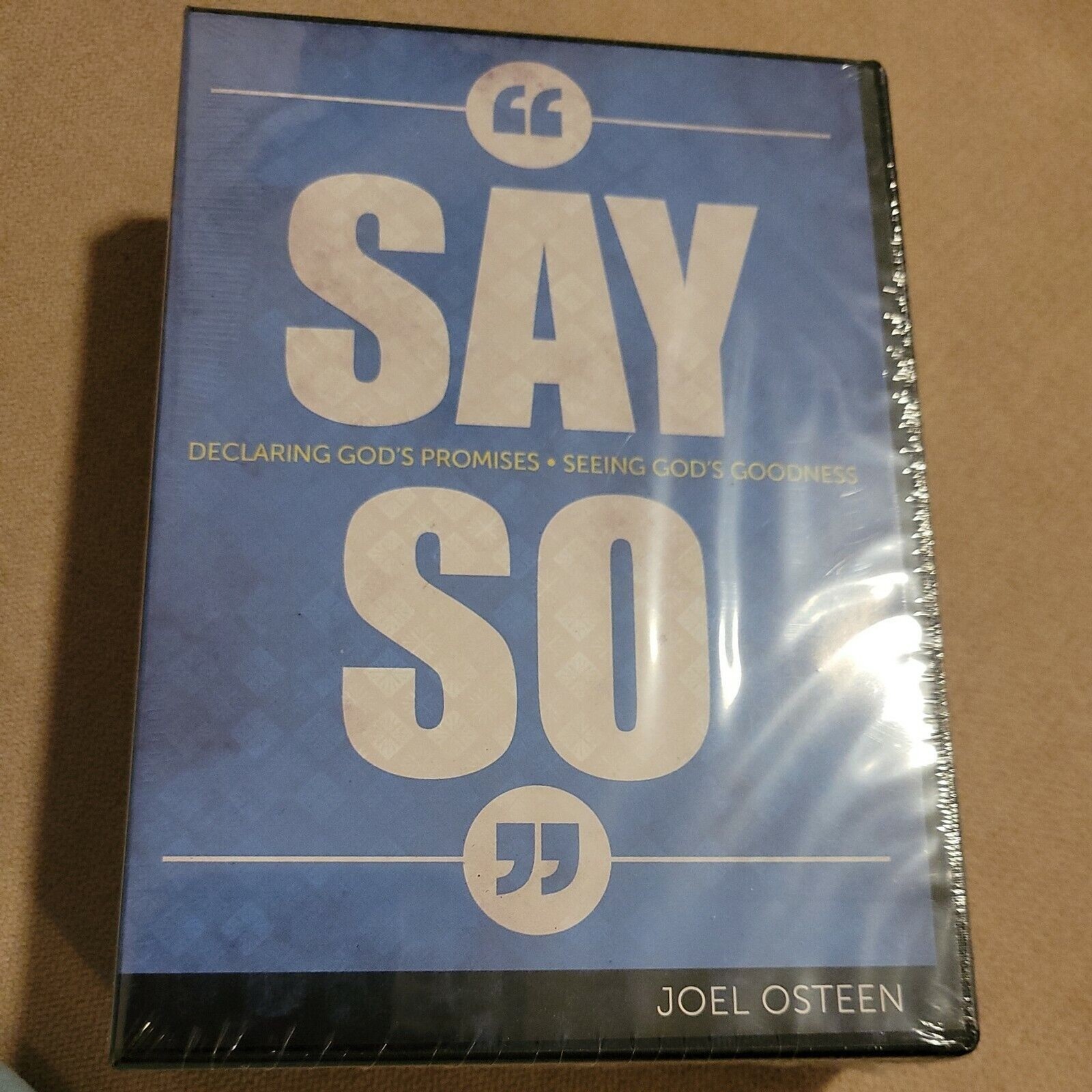 "Say So" Joel Osteen - 31 Day Audio Series Declaring God's Promises CD Set NEW
