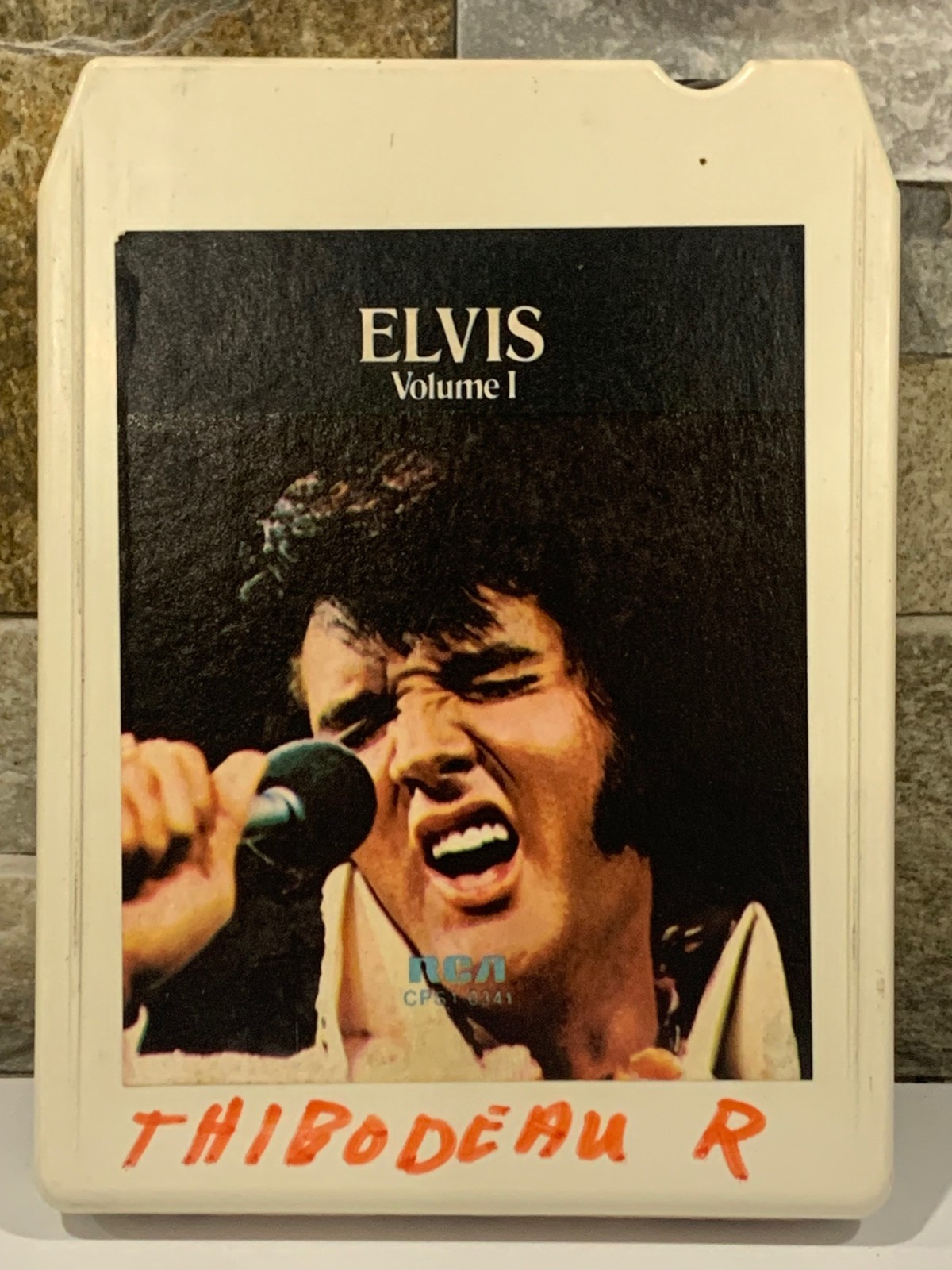 Elvis Presley 8 Track Tape A Legendary Performer Vol I RCA CPS1-0341 Vintage