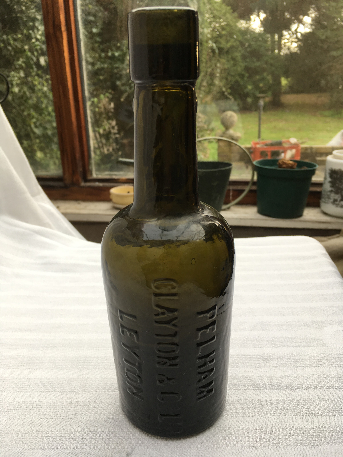 Chavasse & Kerr's Patent Pelham Clayton Leyton London beer/mineral bottle c1890