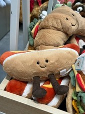 Amuseables Hot Dog Soft Plush Toy Yummy Jelly New Stuffed Animal Toy Gift NWT