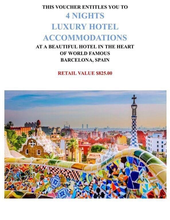 BARCELONA, SPAIN 5 Days /4 Nights Vacation Package