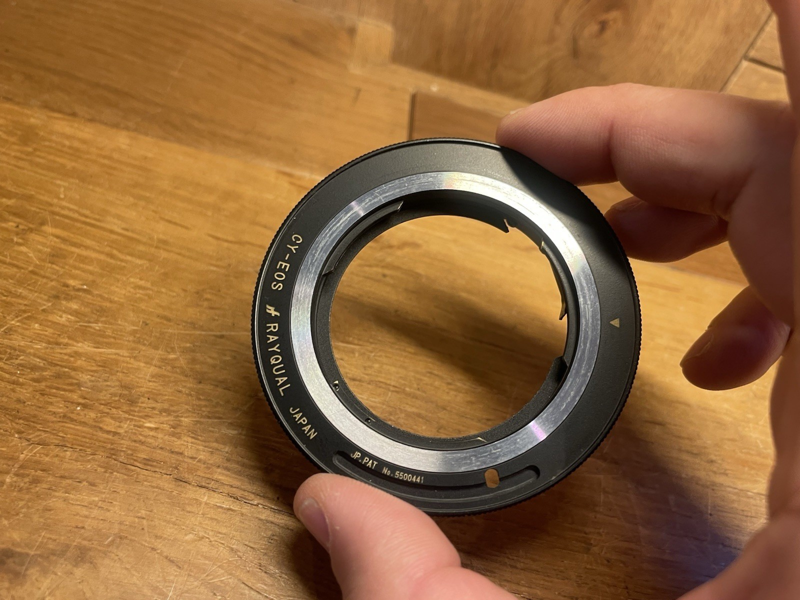 *Mint : Ultra-thin & precise* RAYQUAL C/Y - Canon EOS EF Mount Adapter From JPN