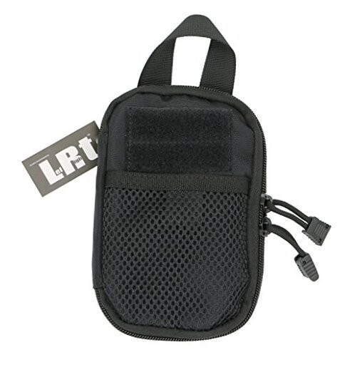  Camo Mini Tactical Molle EDC Compact Pocket Organizer Pouch Black