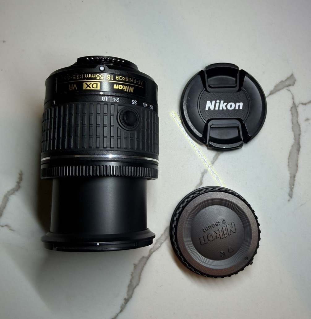 Nikon Nikkor AF-P 18-55mm f3.5-5.6 G DX VR Lens F-Mount