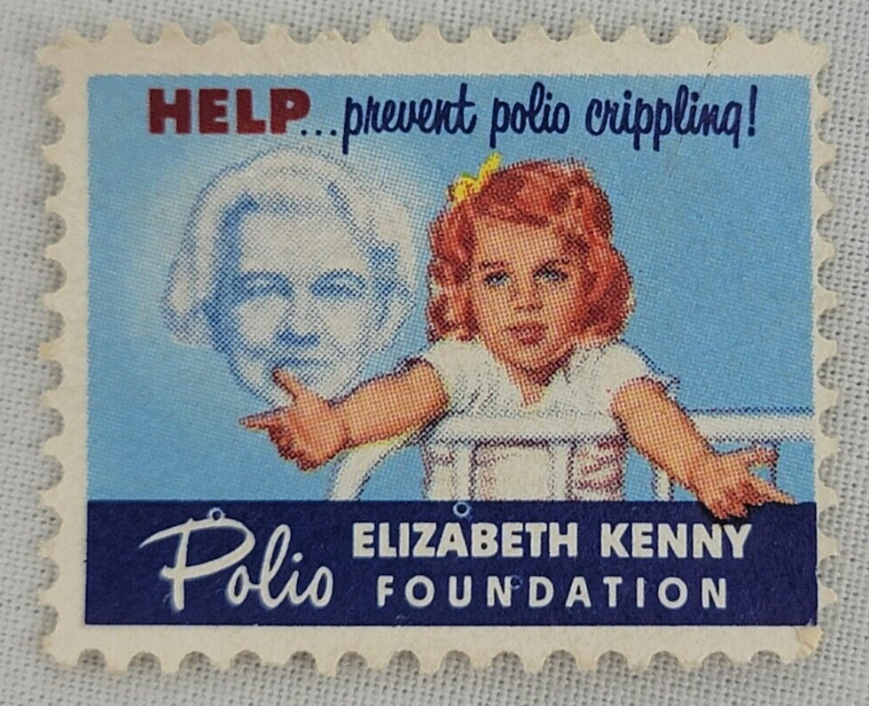 U.S. Postage ~ Elizabeth Kenny/Polio Foundation ~ Posted ~ 1952 ~ Q81