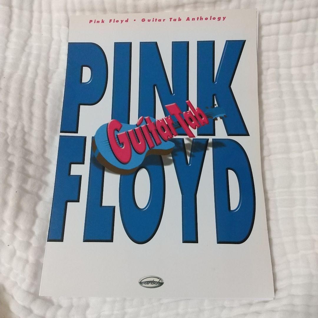 Pink Floyd Guitar TAB Book - Pink Cover, Used, Slight Sun Damage RRF