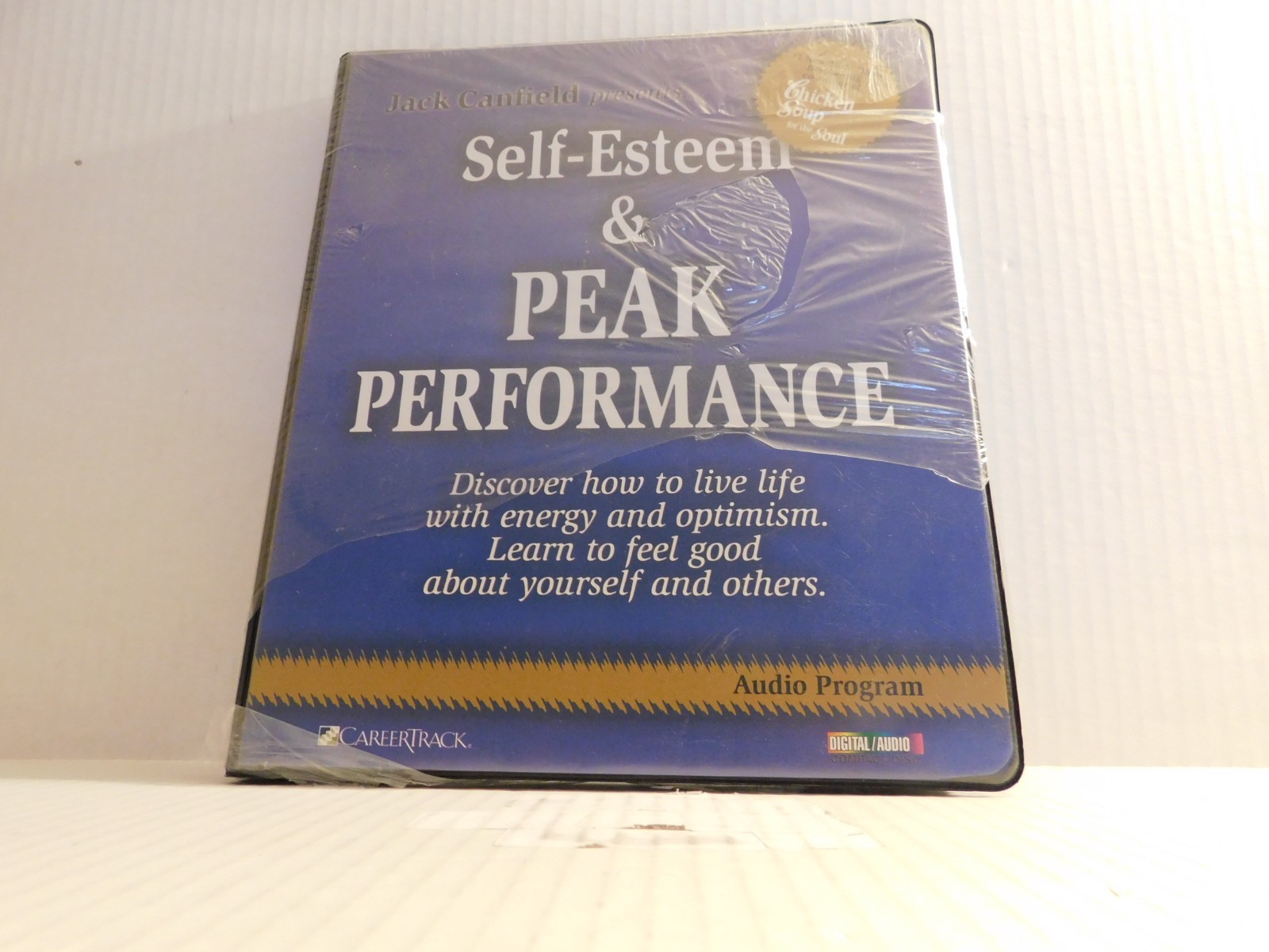 Self-Esteem and Peak Performance By Jack Canfield 6 CD Audio Set, New & Sealed