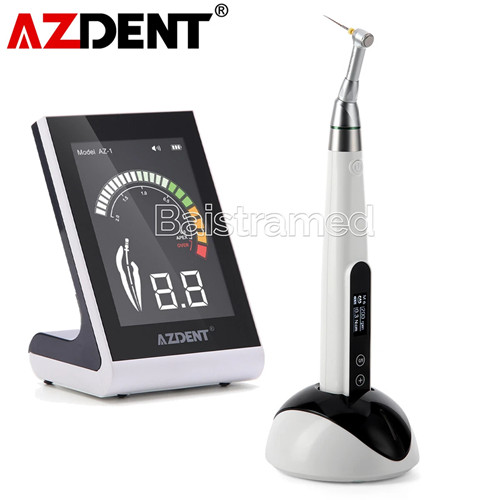 AZDENT Dental Wireless LED 16:1 Endo Motor Apex Locator Root Canal Finder Kit
