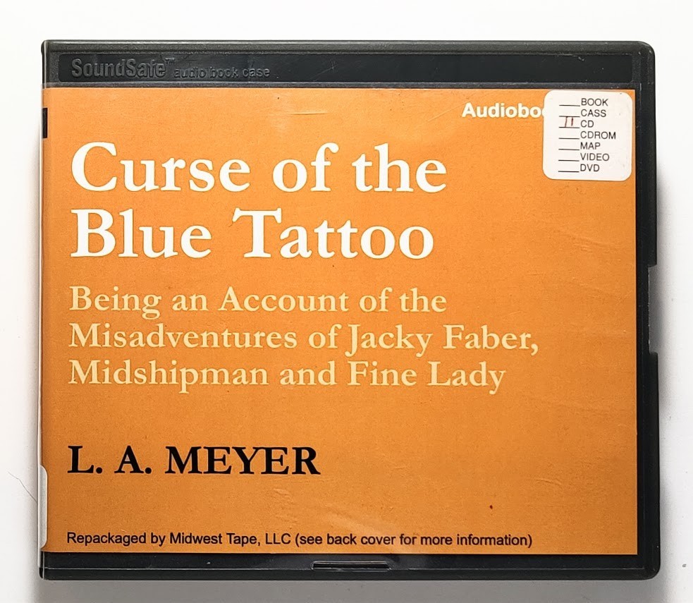 Curse of the Blue Tattoo - L.A. Meyer - Audiobook 11 CDs - Jacky Faber - EX LIB