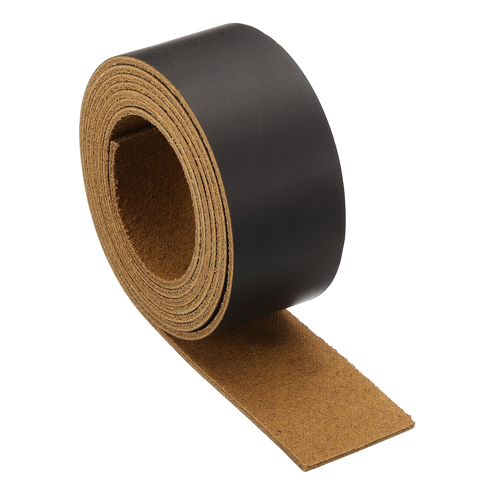 Full Grain Leather Strap, 1.2 Inches Wide x 51 Inches Long, Dark Brown