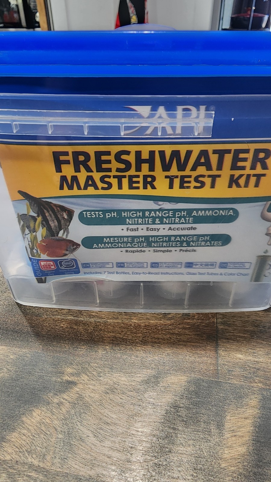 FRESHWATER MASTER TEST KIT 800 Freshwater Aquarium Water Master Test Kit 9/25 Ex