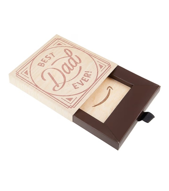 $25 Physical Gift Card Gift Box (BEST DAD EVER) FREE SHIPPING