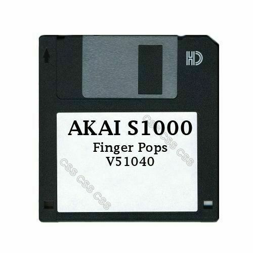 Akai S1000 Floppy Disk Finger Pops V51040
