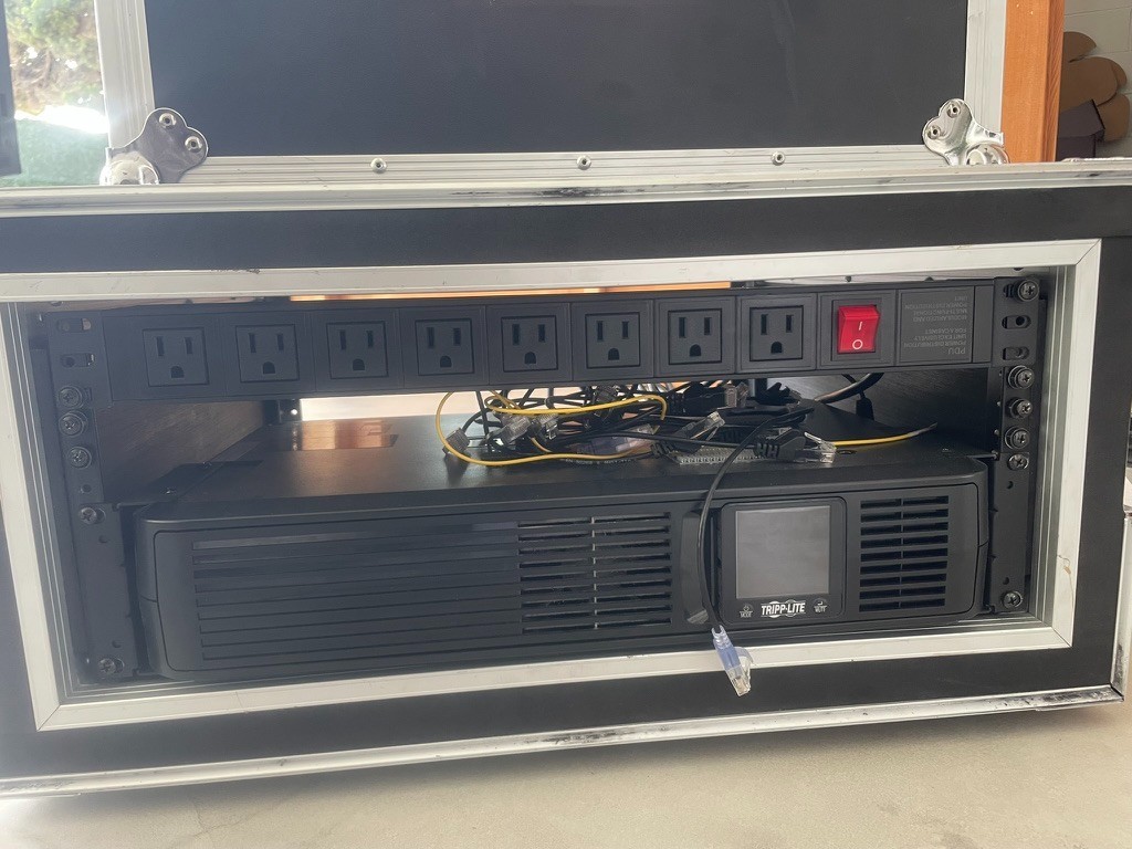 Tripp Lite 1200VA Smart UPS Battery Back Up, 700W Rack-Mount With Power Strip