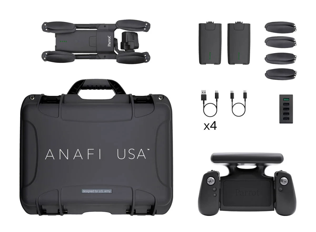 Parrot ANAFI US 4K  Drone with Standard Remote Controller - New In box