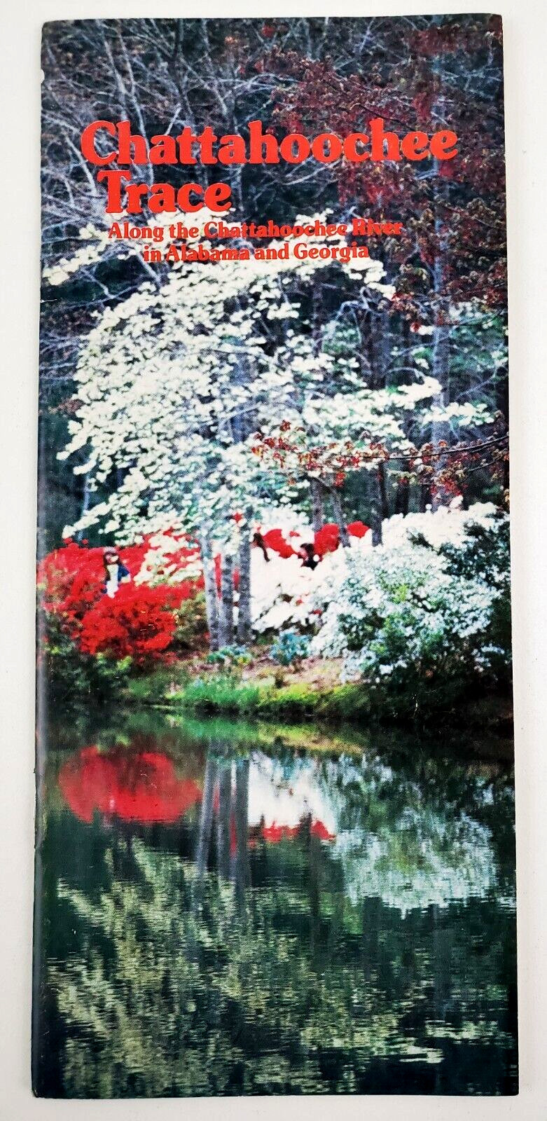 1980s Georgia Alabama Chattahoochee River Trace Tourist Vintage Travel Brochure