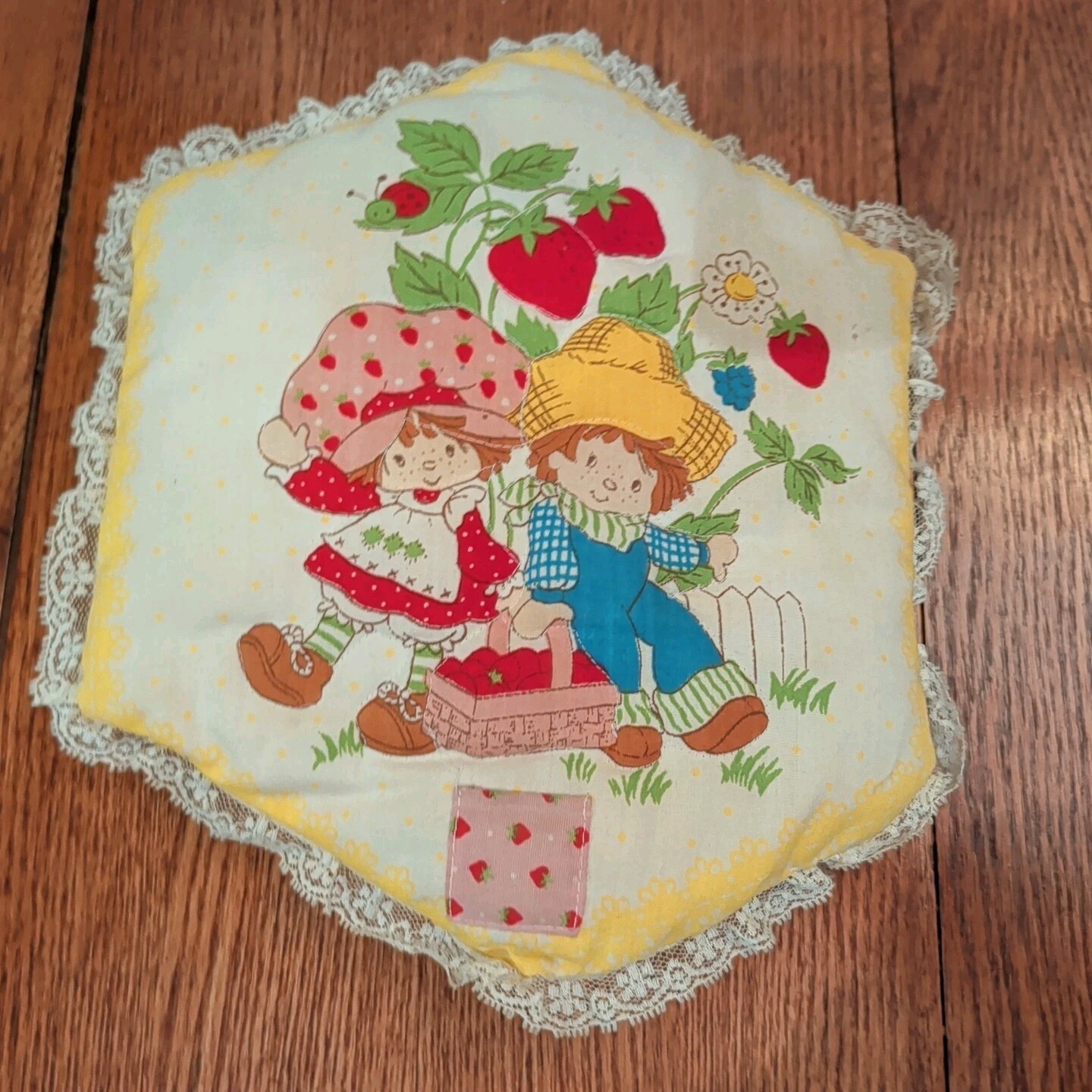 Strawberry Shortcake Tooth Fairy Pillow