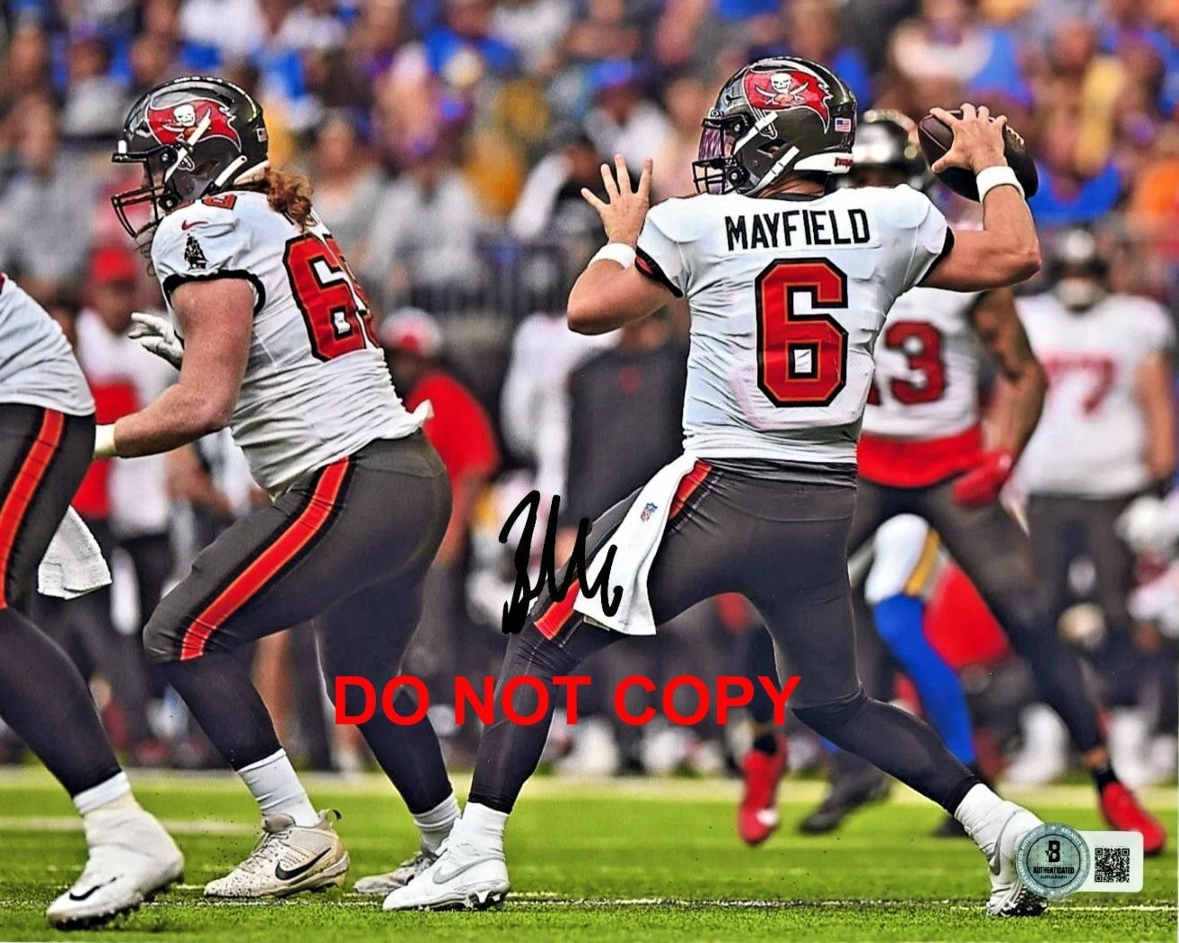 Baker Mayfield TAMPA BAY BUCCANEERS Signed Autographed REPRINT 8x10 Photo RP 7