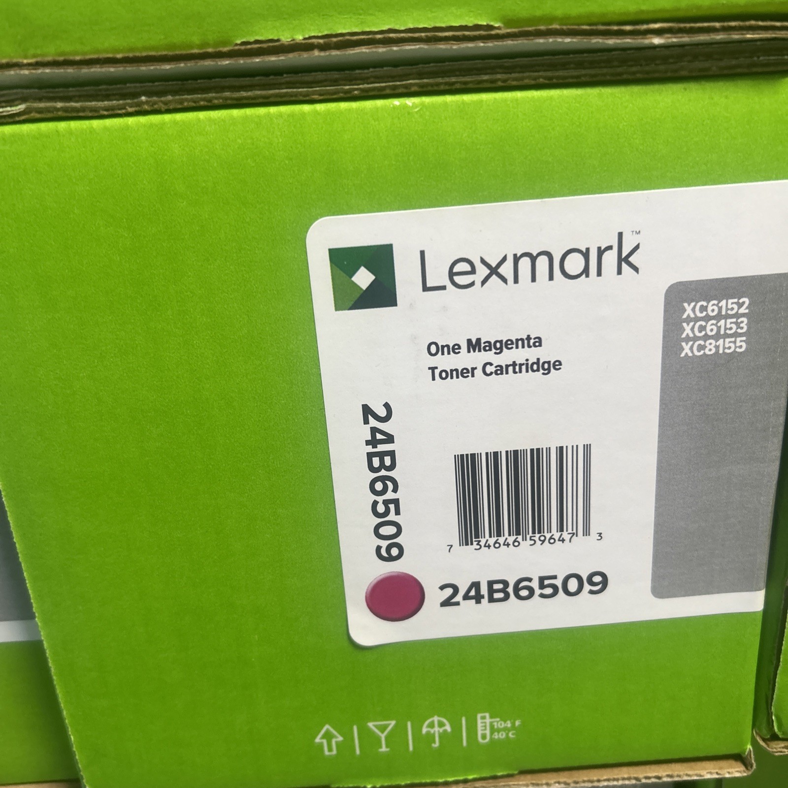 Lexmark 24B6509 Magenta Extra High Yield Toner Cartridge