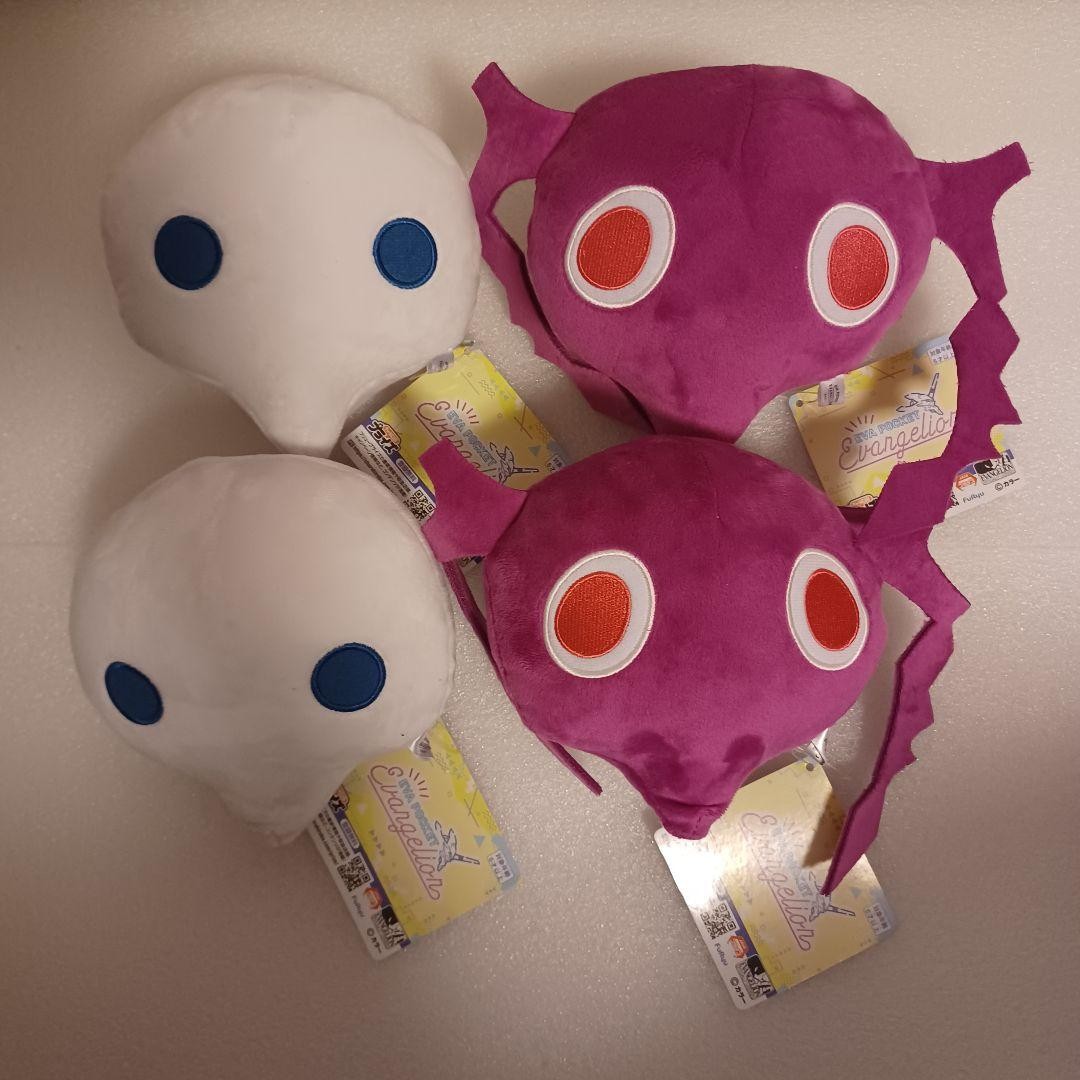 Evangelion Evangelion EVA Apostle Plush Set Sakiel Ramiel 4 Pieces