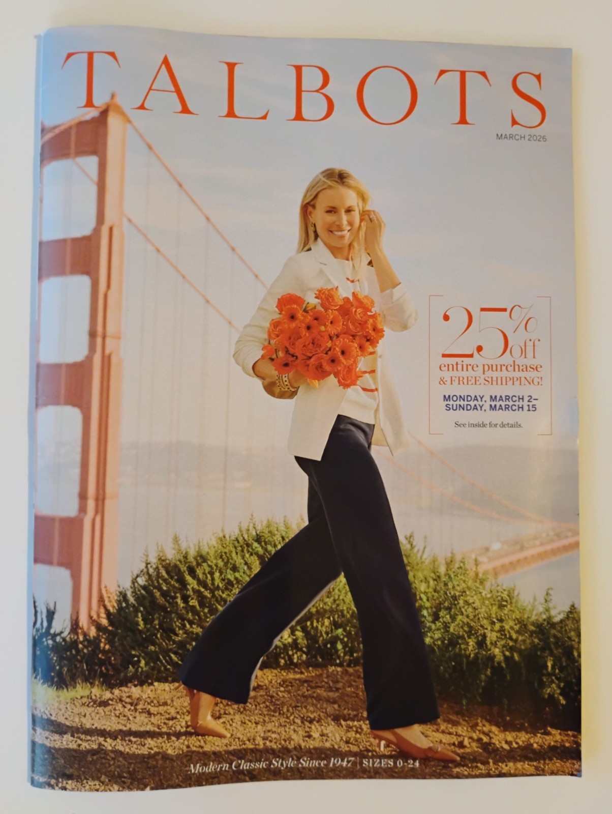 Talbots Catalog March 2026, New!