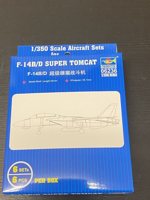 155 06236 Trumpeter 1/350 American F-14B/D 390/60B4 box NG