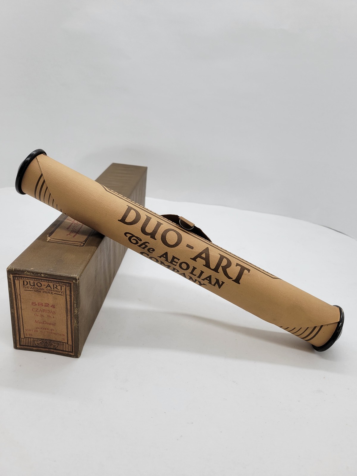 Duo-Art 5824 Player Piano Roll MacDowell Czardas Op. 24 Victor Wittgenstein